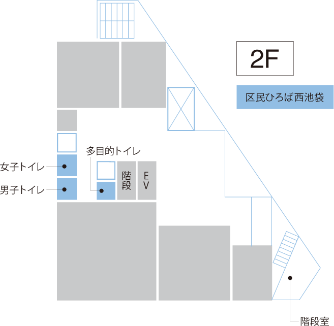 2階フロアマップ