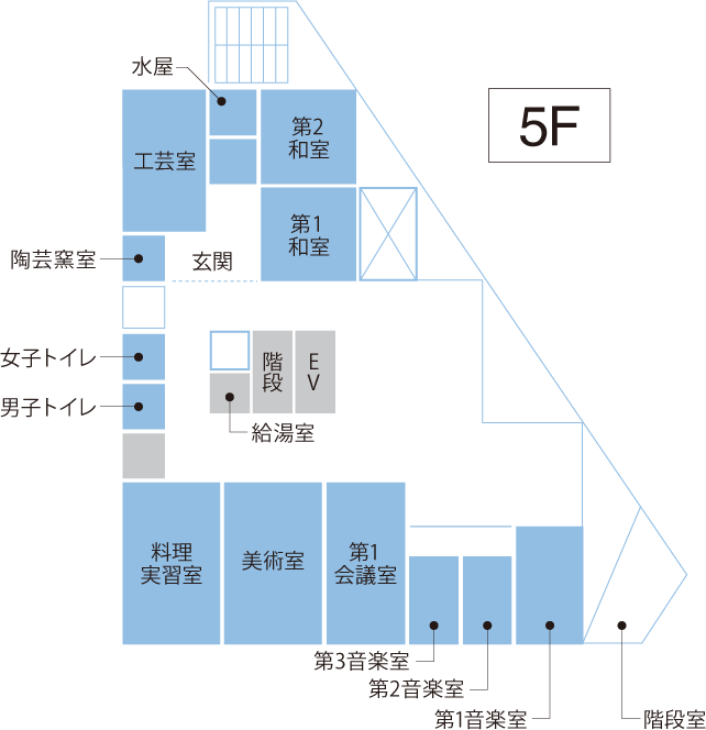 5階フロアマップ