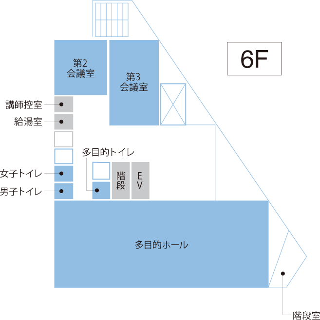 6階フロアマップ